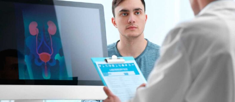 L'examen par un médecin aidera à identifier les causes de la prostatite. 
